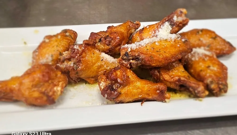 Garlic Parmesano Naked Wings